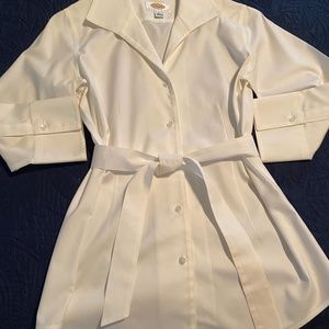 3/4 Sleeved White Blouse